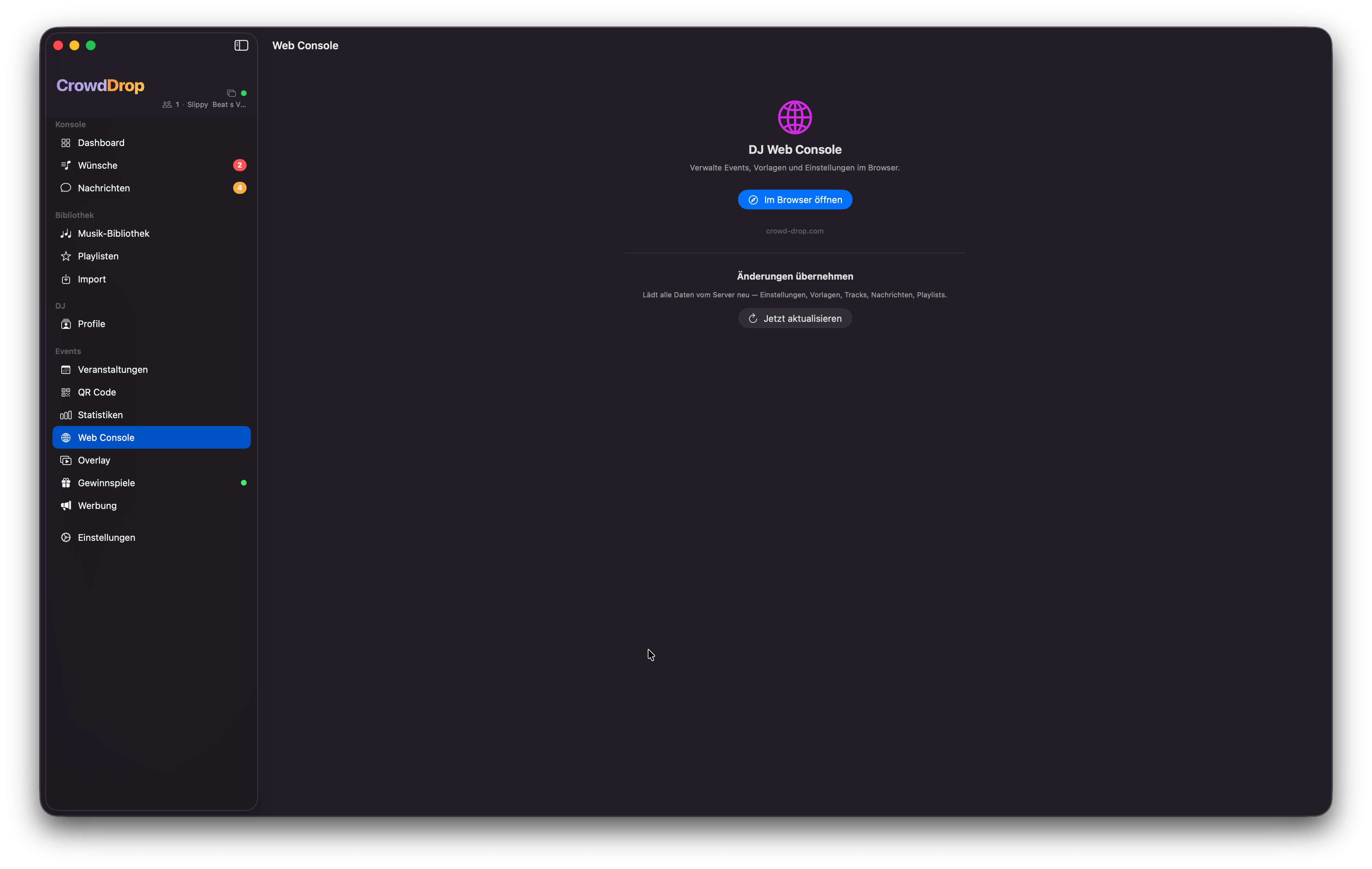 Web Console